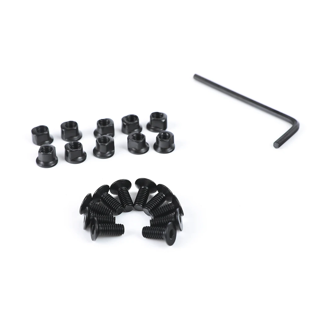 

Ohhunt 10 Sets Pack Steel KeyMod Screws and Nuts Replacement Wrench for Keymod Sections