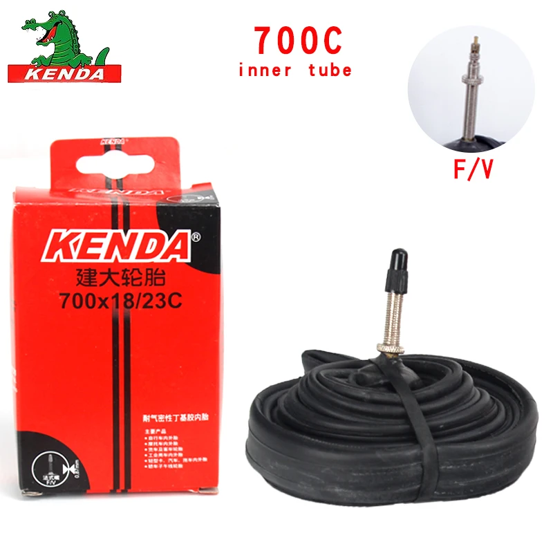 

Kenda Bicycle Inner Tube 700 *18 23 25 28 32 35 43 45C French valve Cycling Mountain Bike Butyl Rubber Tire parts