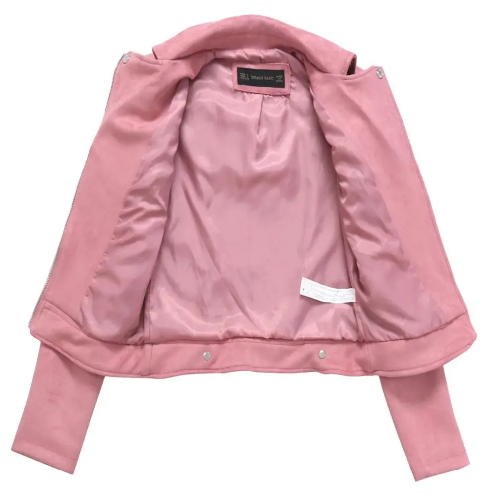 Donne New Long Sleeve Torna Nappe Lungo Nappe In Pelle Giacca il Misfit Fringe Colore Marrone Fidanzato di Stile dell'unità di ELABORAZIONE del Rivestimento Sottile cappotto