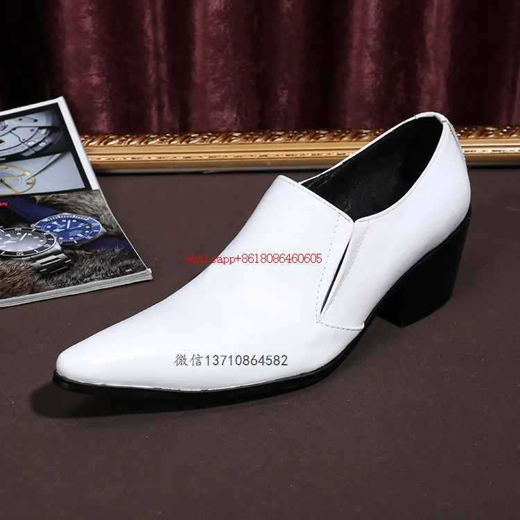 Choudory Designer shoes luxury brand white oxford shoes for men chaussure homme cuir mens loafers leather men shoes in business