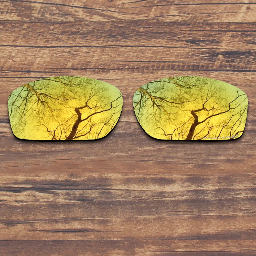 

Millerswap Resist Seawater Corrosion Polarized Replacement Lenses for Oakley Valve New 2014 Sunglasses Gold Mirrored