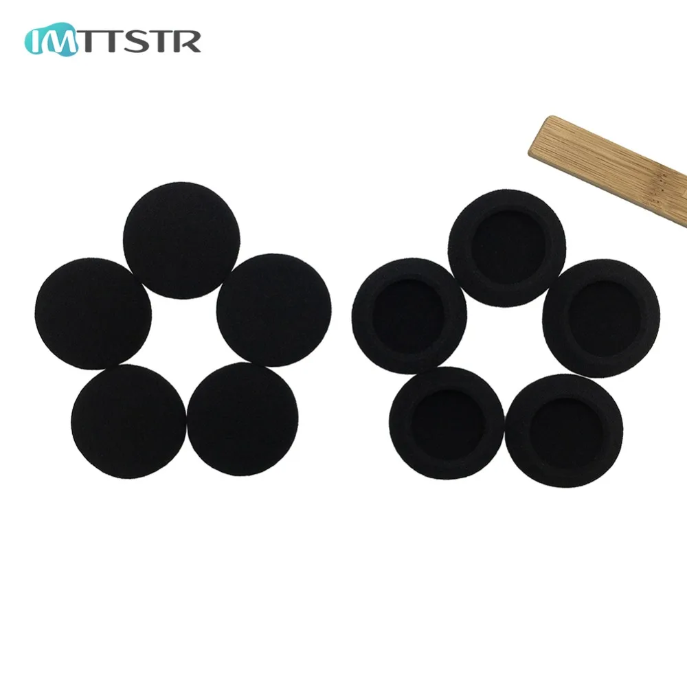 Cuscinetti in spugna per Philips SBCHL120 SBC HL 120 Auricolari Punta del manicotto Copertura di ricambio Auricolari Coperture Cuscino Cuscinetti in schiuma morbida