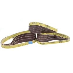 5 pcs Belt Grinder Sanding Bands P40 - P800 Mini 457*13mm / 330*10mm / 520*20mm  for Welding Spot Grinding