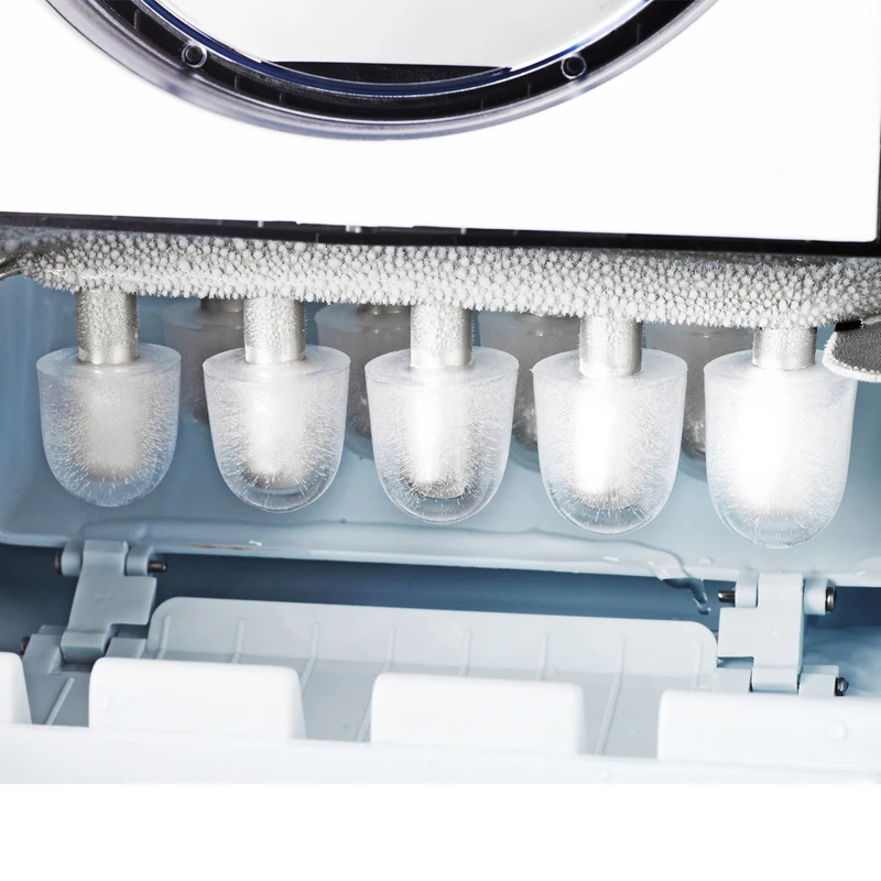 220-240V L/M/S size electric ice maker 25kg/day commercial countertop Automatic ice making machine ice cube making machine
