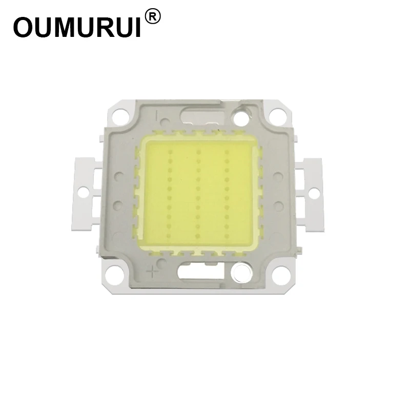 LED COB chip 10W/20W/30W/50W/100W  High Power Lamp bead 9-12v 32-34v floodlight Warm white/White 24*40MIL Huga  1pcs