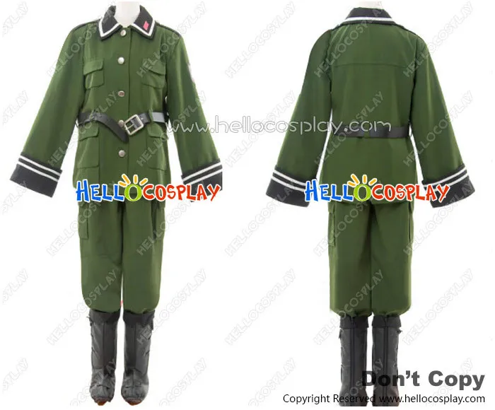 

Sound Of The Sky Cosplay The 1121st Platoon Military Uniform Costume H008