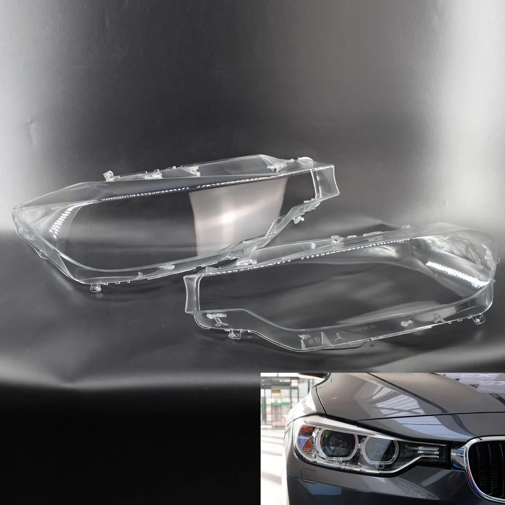 

Car Headlight HeadLamp Lens Cover Shell Fit for BMW F30 F31 F35 2013-2015 3 Series