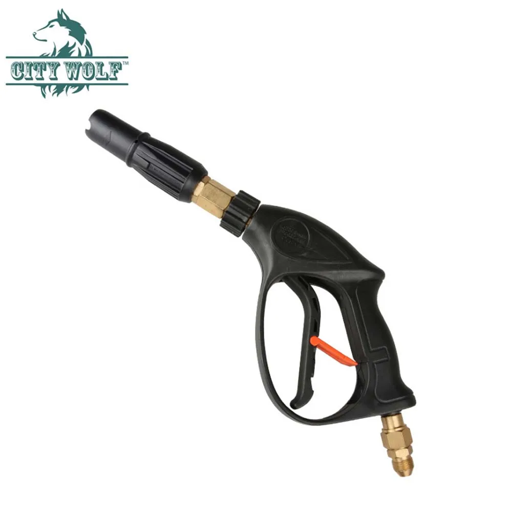 

24-hour self-service car wash shop high pressure foam gun fix nozzle total brass valve core car cleaing accessories city wolf