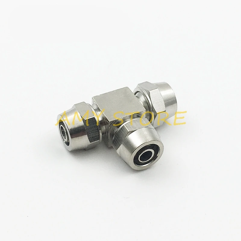 1Pc Pneumatic Connector Quick Fast Twist Air Hose Tube Fitting PE4/6/8/10/12 for 4mm 6mm 8mm 10mm 12mm OD Hose Tube