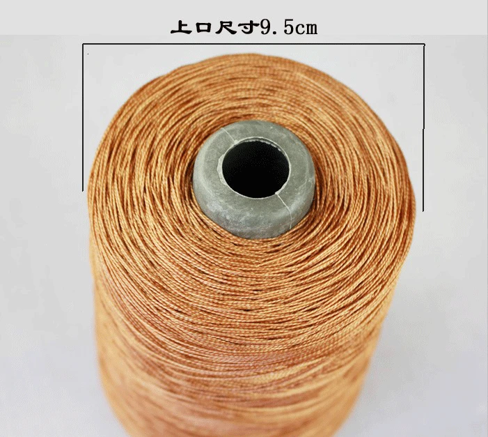 1400m/lot  0.8mm nylon coffee thread for repairing shoes line accessories high tenacity string handmade sewing accessories1199