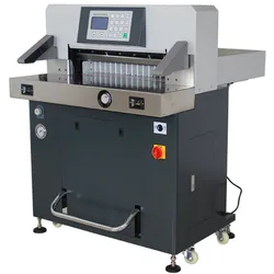 520PX Heavy Duty Hydraulic Paper Cutter Office Automatic Paper Cutting Machine Tray Machine PVC Photo Cutting Machine