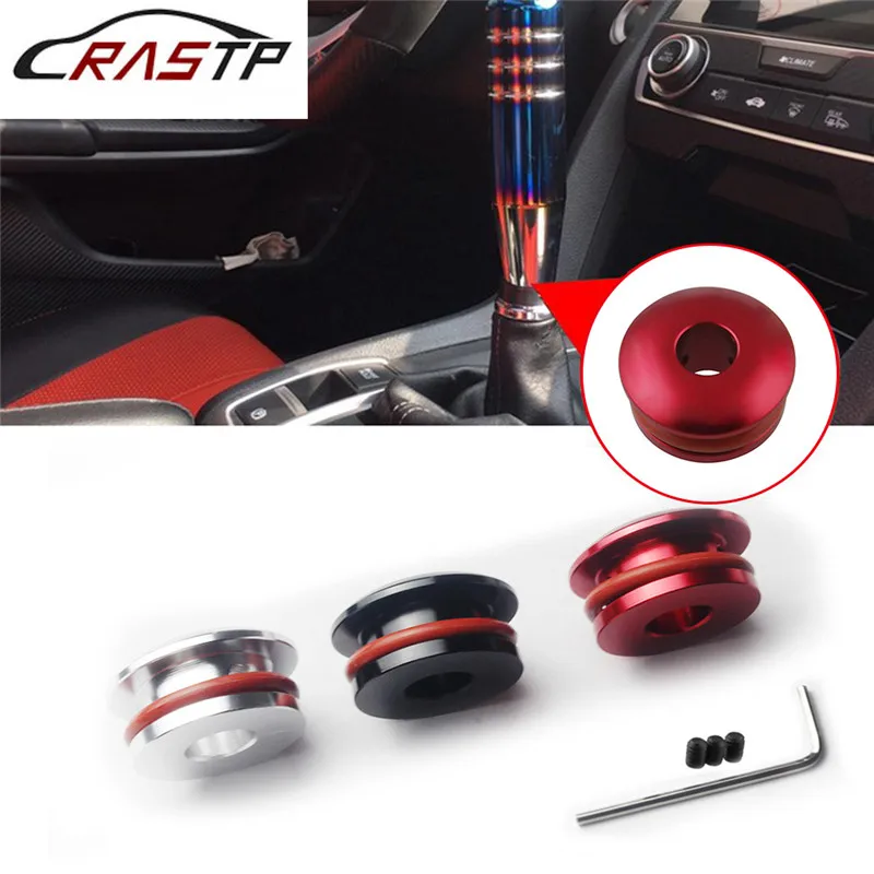 

RASTP-Car Engine Limiter Aluminum Shift Head Limiter Fixed Base Gear Head Buckle Tool Car Modification RS-SFN056