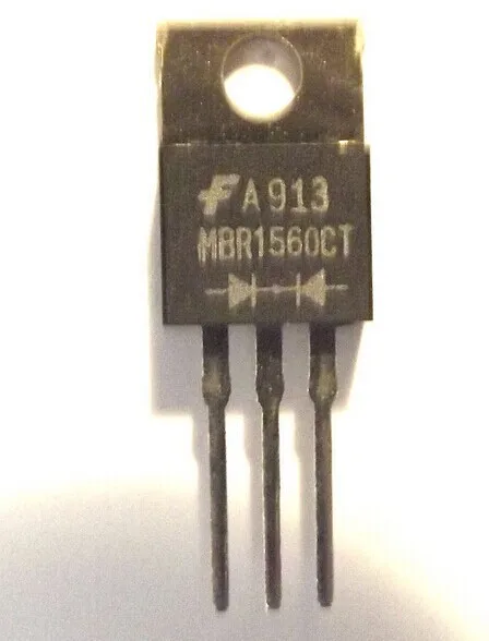 NEW MBR1560CT 15A 60V Schottky Rectifier Diode TO-220