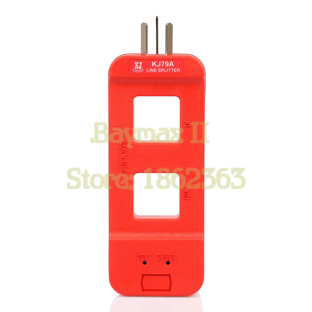 KJ79A AC Current Line Splitter with Voltage Test Hole