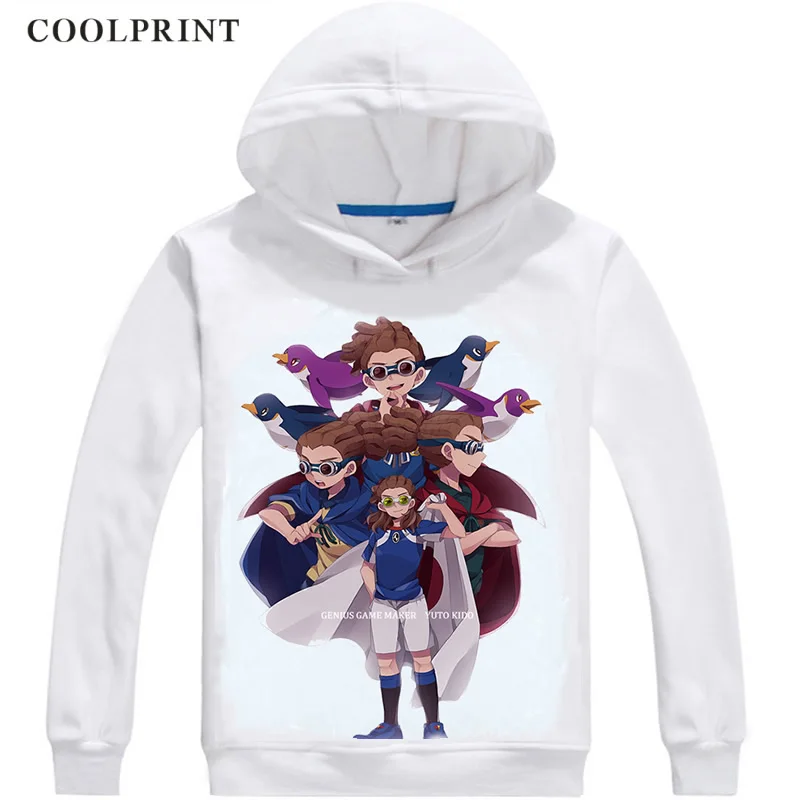 Coolprint Kidou Yuuto Mens Hoodies Inazuma Raimon Eleven Legend Japan Men Sweatshirt Streetwear Anime Hoodie Printed Long Hooded