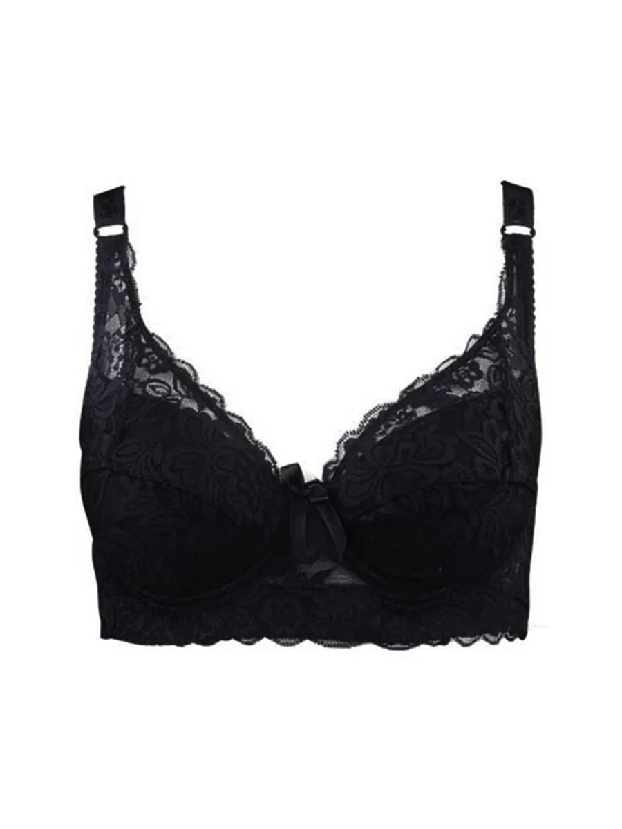 Women's Plus Size Lace Underwire Bralette