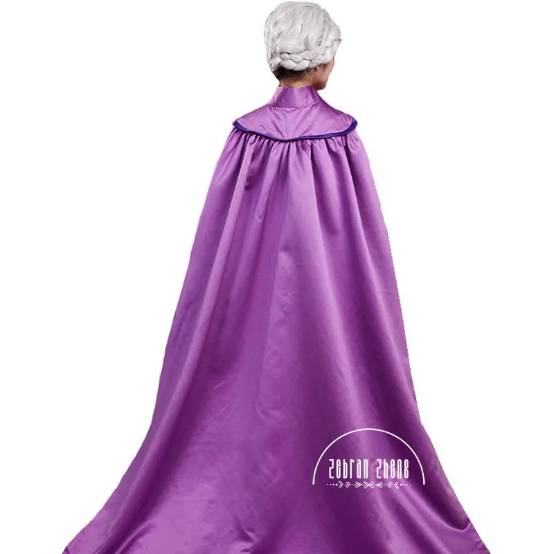 Top Quality Queen Elsa Cosplay Costume Dress Halloween Costumes For Adult Women Fantasy Dress Custom Made