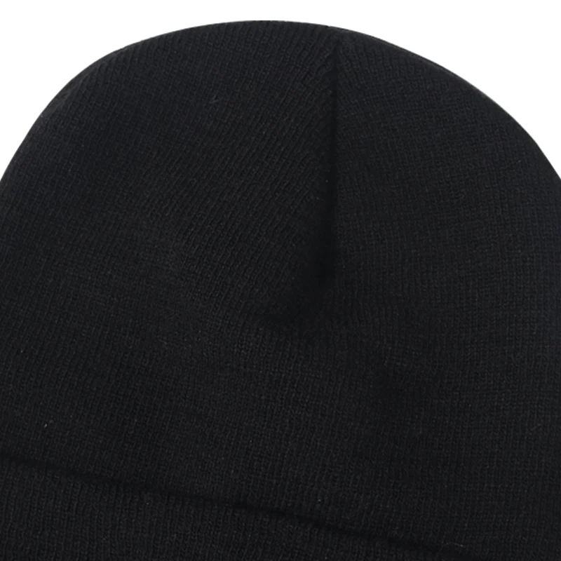 KELME Knitted Beret Unisex Warm Hat Autumn/Winter Hats For Men Black Outdoor Thickness Soft Casual Hat 9886506