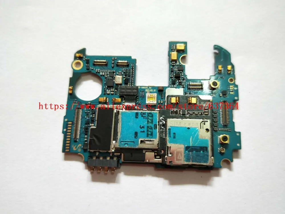 

work Europea version unlocked motherboard for samsung Galaxy S4 i9505 main system board with chips