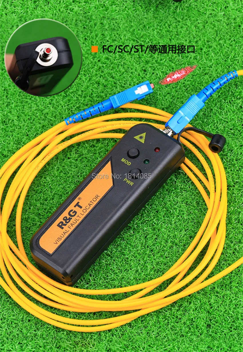 

Hot Sale 650nm 30mw Mini Fiber Optic Red Laser Fiber Checker 30mw Visual Fault Locator 20 -30km