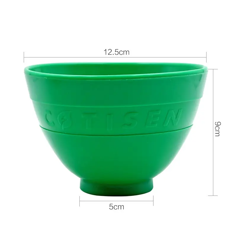 1pc Dental Silicone Mixing Bowl Green Dental Lab Oral Teeth Tools Flexible Rubber Silicone Mixing Bowl