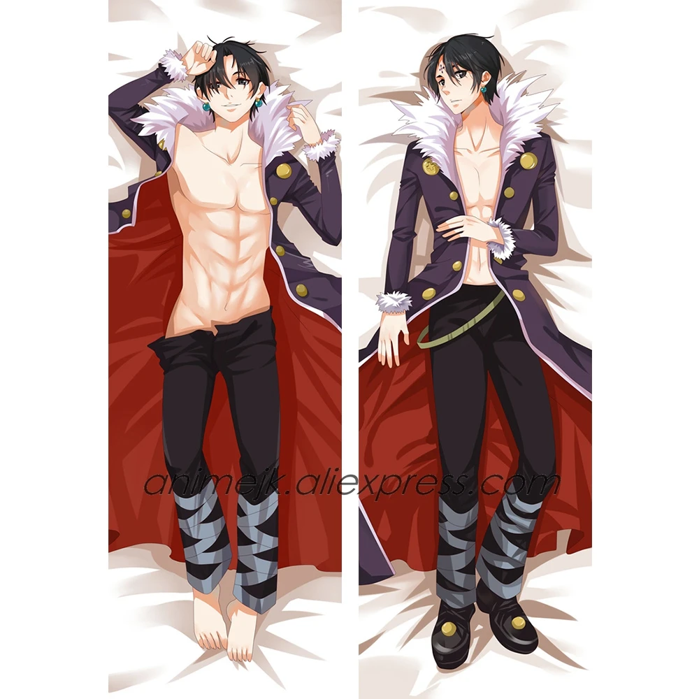 

Anime JK Hunter x Hunter Chrollo Lucilfer Male Dakimakura Kololo Body Pillowcase Hug Pillow Cover Case