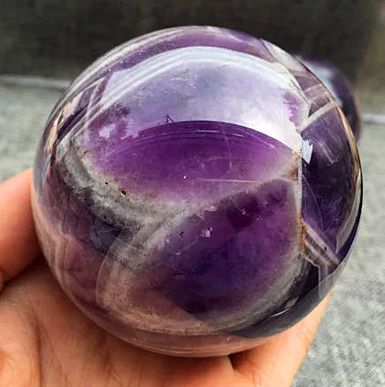 1pcs  1700-2000mm  NATURAL Dream Amethyst Crystal sphere ball Orb Gem Stone