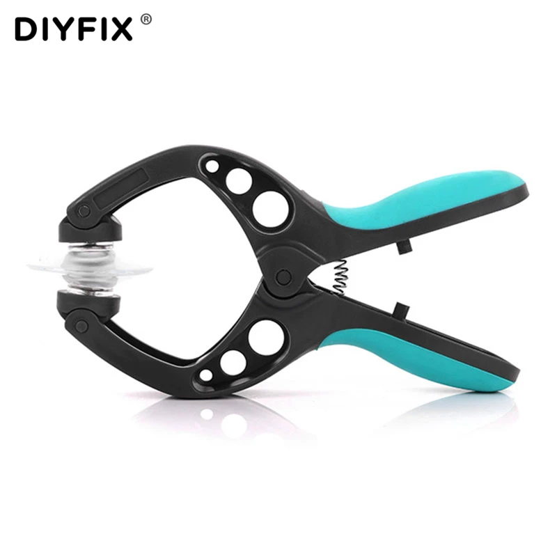 DIYFIX, быстросъемные плоскогубцы для открывания ЖК-экрана, присоска для iPhone, iPad, Samsung, инструмент для ремонта сотовых телефонов