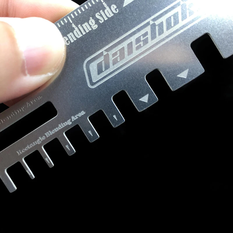 PE Folding Pressure Guide  Precision Etched Part Creasing Jig Modeling Etched Sheet Bending Tool for Scale Modeling