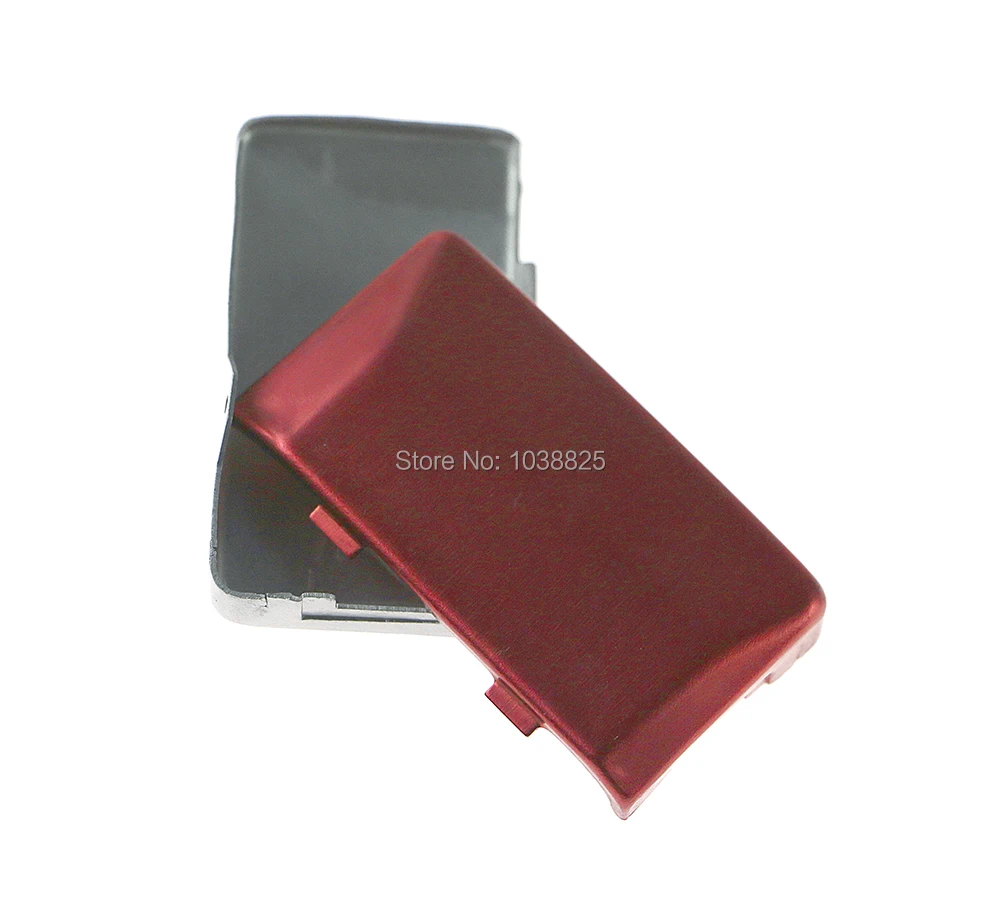 5sets/lot Silver Black Red For GBM For Gameboy Micro Battery Door Cover with screw screwdriver Battery Case