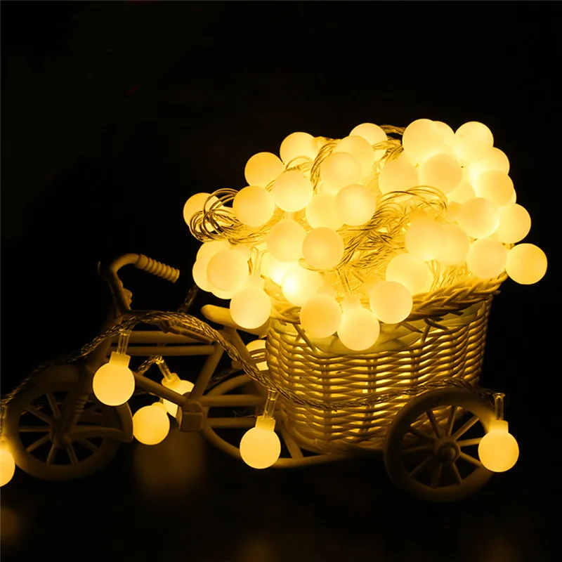 Imagem -03 - Impermeável Led String Light Fairy Lights Guirlanda Usb Natal Festa de Casamento Decoração de Férias 5m 50leds