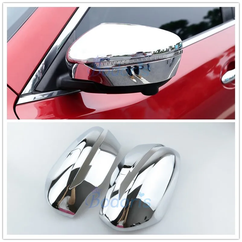 

Chrome Car Styling Door Mirror Cover Rear View Overlay Panel Frame Kit Trim 2015 2016 2017 2018 For Nissan Murano Accessories