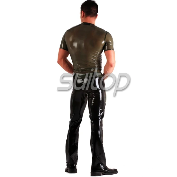 Rubber Latex  Men\'s Combat rubber trousers man