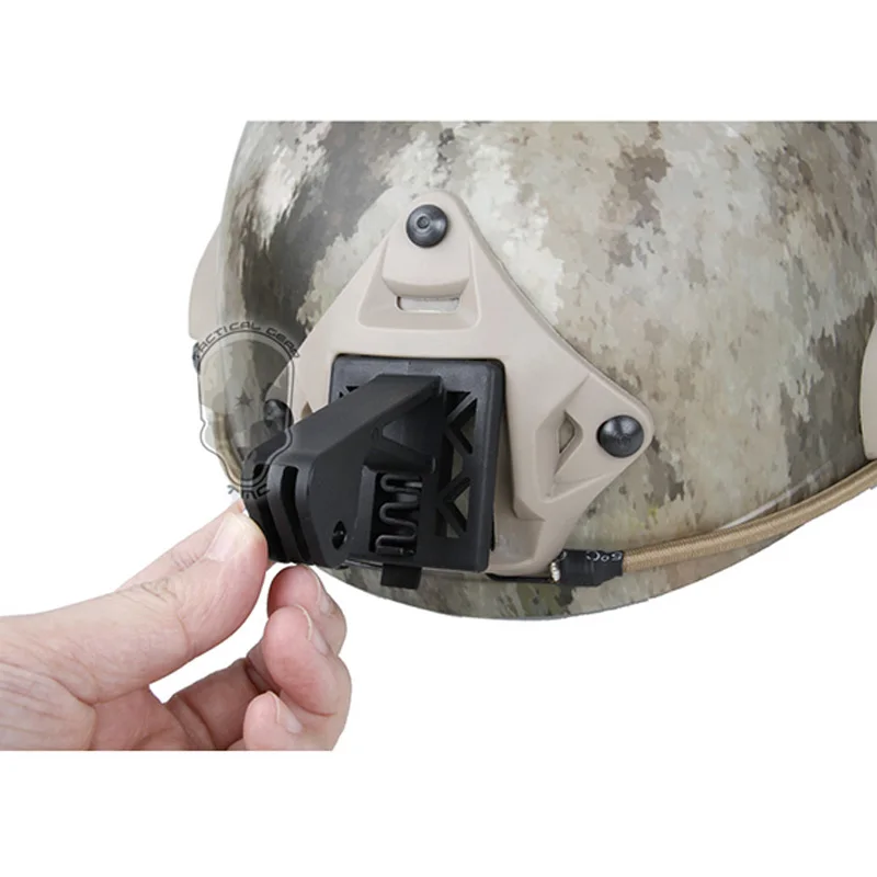 Soporte para casco táctico GoPro NVG – Negro/Tan - imagen 4