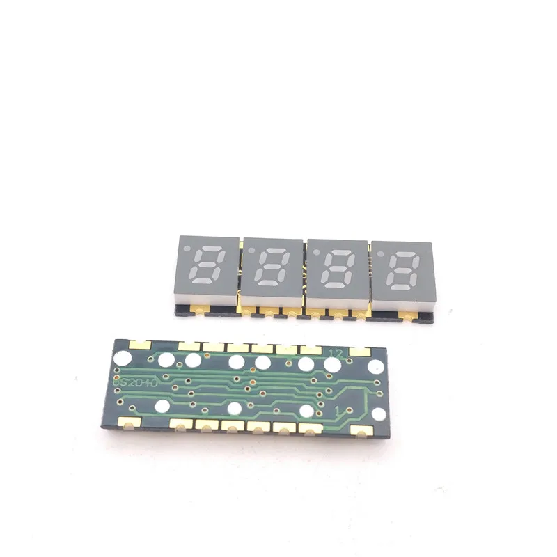 10 Pcs 4 Bit 0.2 Inch Smd Digital Tube Led Display Rood Licht 7 Segment Common Cathode/Anode