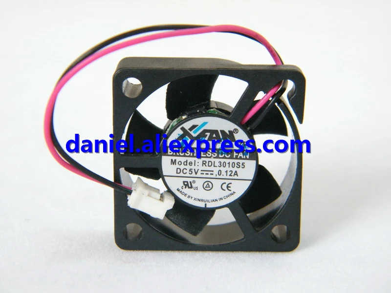 

Original X-FAN RDL3010S5 5V0.12A 3010 High Speed Miniature Heat Dissipating Fan
