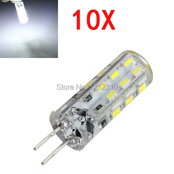 

10pcs/lot High Power SMD 3014 3W 12V G4 LED Lamp Replace 30W halogen lamp g4 led 12v LED Bulb lamp Freeshipping