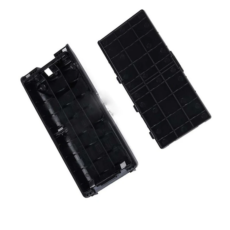 6XAA battery box case for Icom IC-V8 V82 F11 F30GT F41GS etc walkie talkie for BP210 BP209 with belt clip