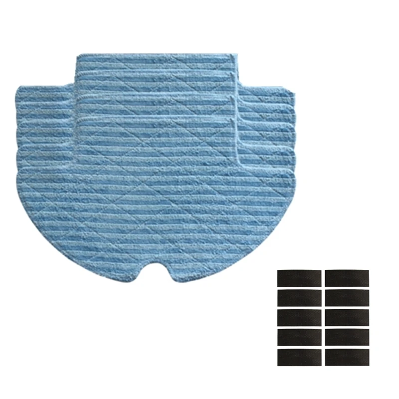 หุ่นยนต์เครื่องดูดฝุ่นแปรงด้านข้าง Hepa & Mop ผ้าชุดสำหรับ Haier T320 T321 T325 Series อะไหล่อุปกรณ์เสริม