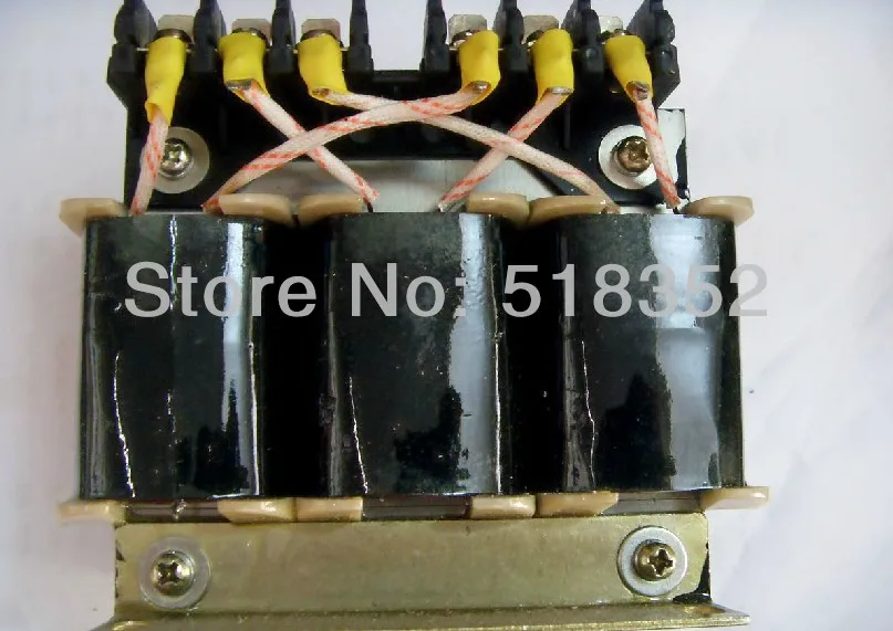 500W Three Phase Autotransformer General Type for Wire EDM Machine Electrical Parts, 380V Input, 230V-260V-290V Output