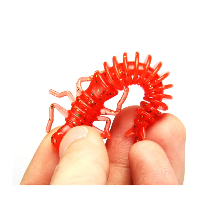 Señuelos blandos Larva Supercontinente para lucio – 50 a 85 mm - imagen 2