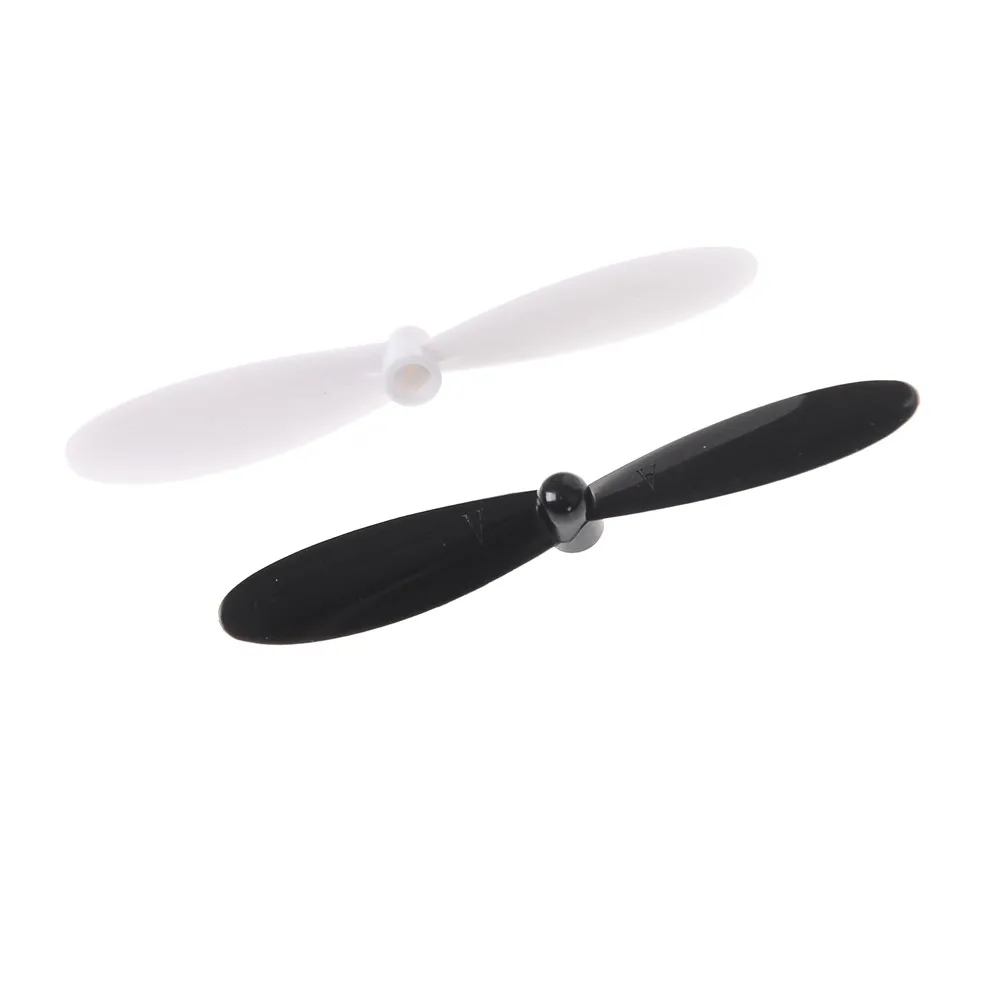 12Pcs/lot 55MM long Propeller For HUBSAN X4 H107 H107C H107D Quadcopter Black&White