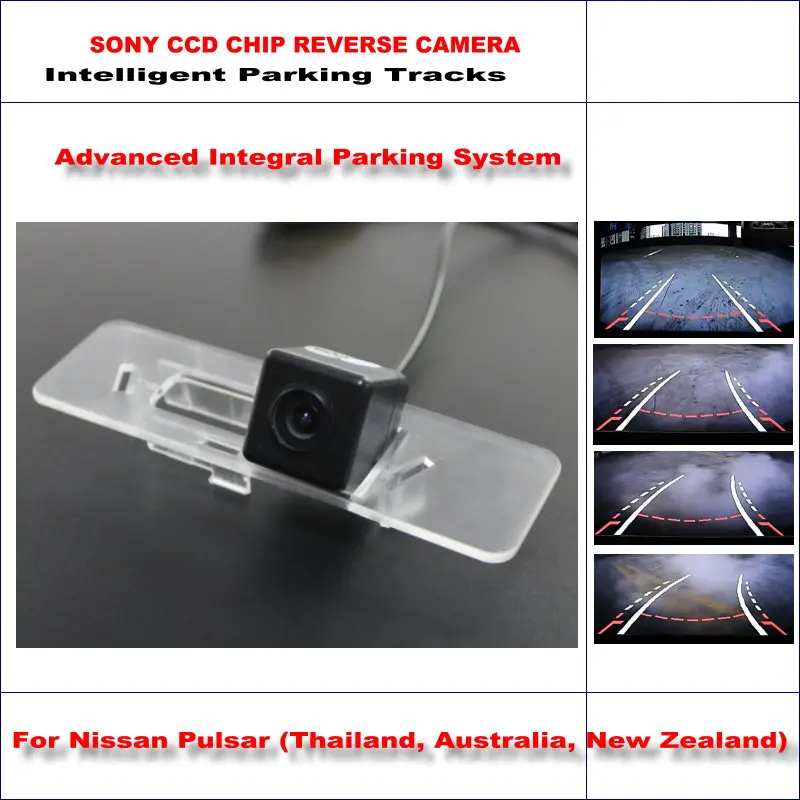 

For Nissan Pulsar 2014 2015 Car Rear Camera Intelligent Parking Tracks Backup Reverse Dynamic Guidance Tragectory CAM