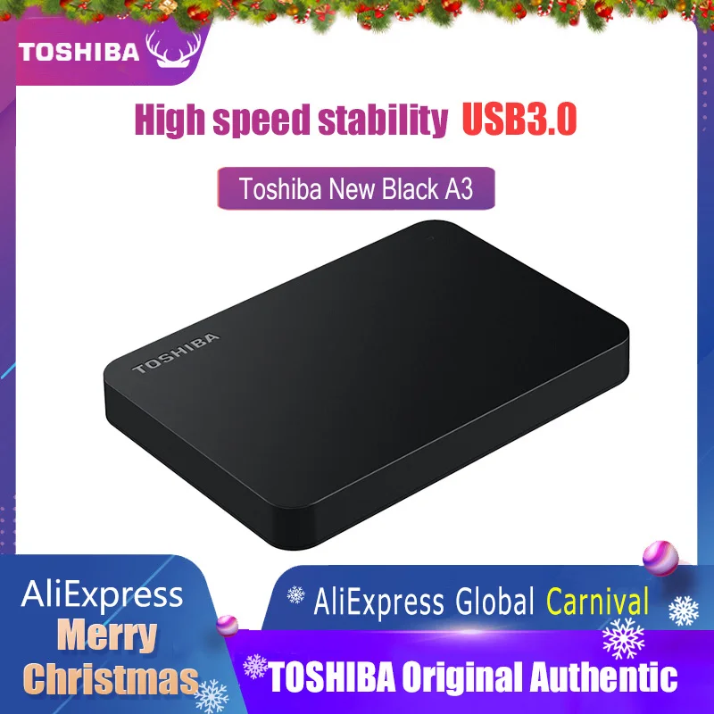 

Toshiba Hard Disk Portable 1TB 2TB Free shipping Laptops External Hard Drive 1TB Disque dur Externo USB3.0 HDD 2.5 Harddisk