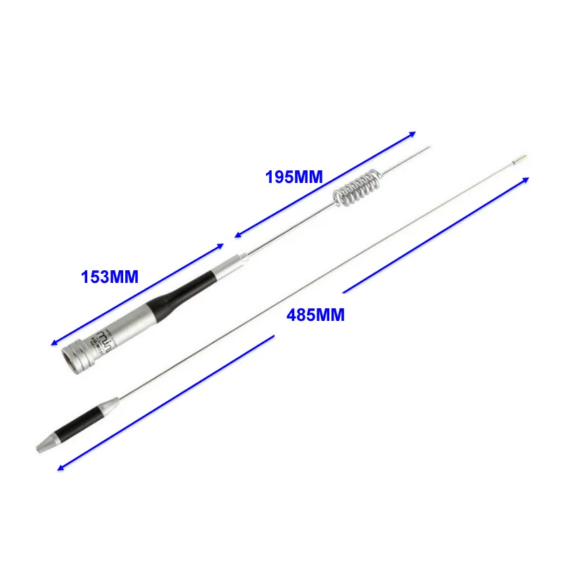 Oppxun SG-M507 Mobiele Antenne Dual Band Antenne Uhf/Vhf 144/430Mhz 100W Voor Ham Radio Amateur walkie Talkie Mobiele Autoradio