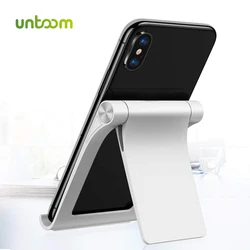 Untoom Phone Holder Stand for iPhone 15 14 Pro Max for iPad Universal Adjustable Foldable Mobile Phone Tablet Desk Holder Stand