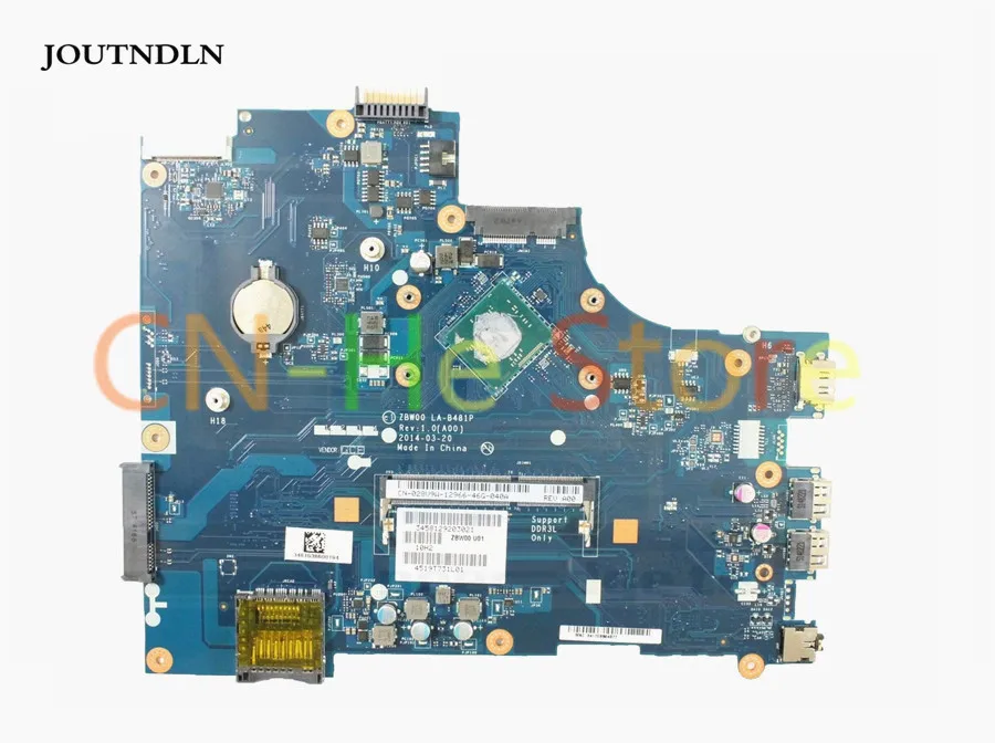 JOUTNDLN FOR DELL 15R 3531 Laptop Motherboard ZBW00 LA-B481P 28V9W 028V9W CN-028V9W W/ N2830 CPU