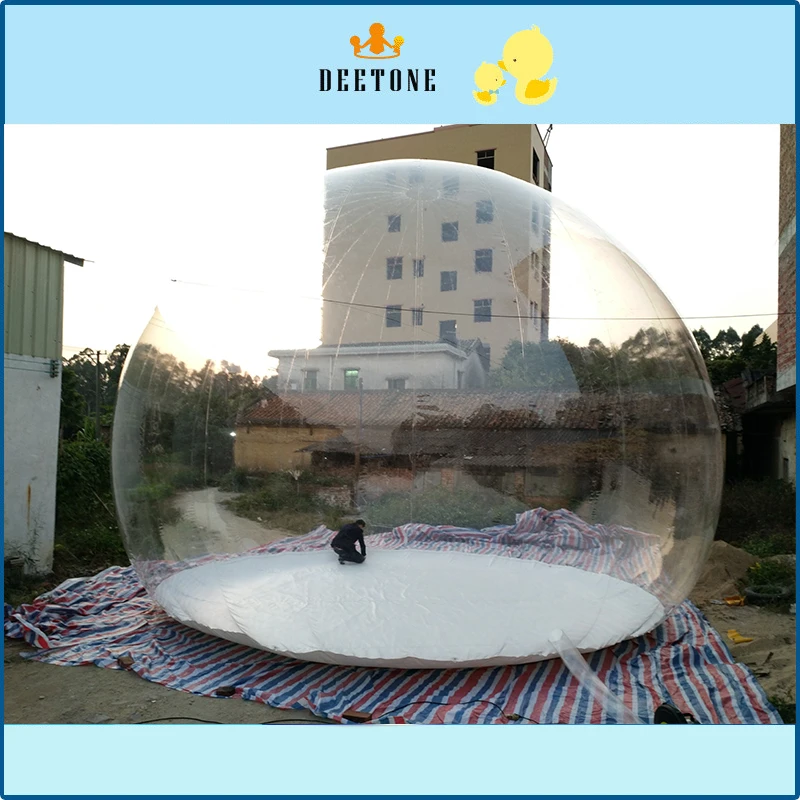 Commercial inflatable bubble ball advertising transparent display ball 8 meters PVC bubble ball exhibition