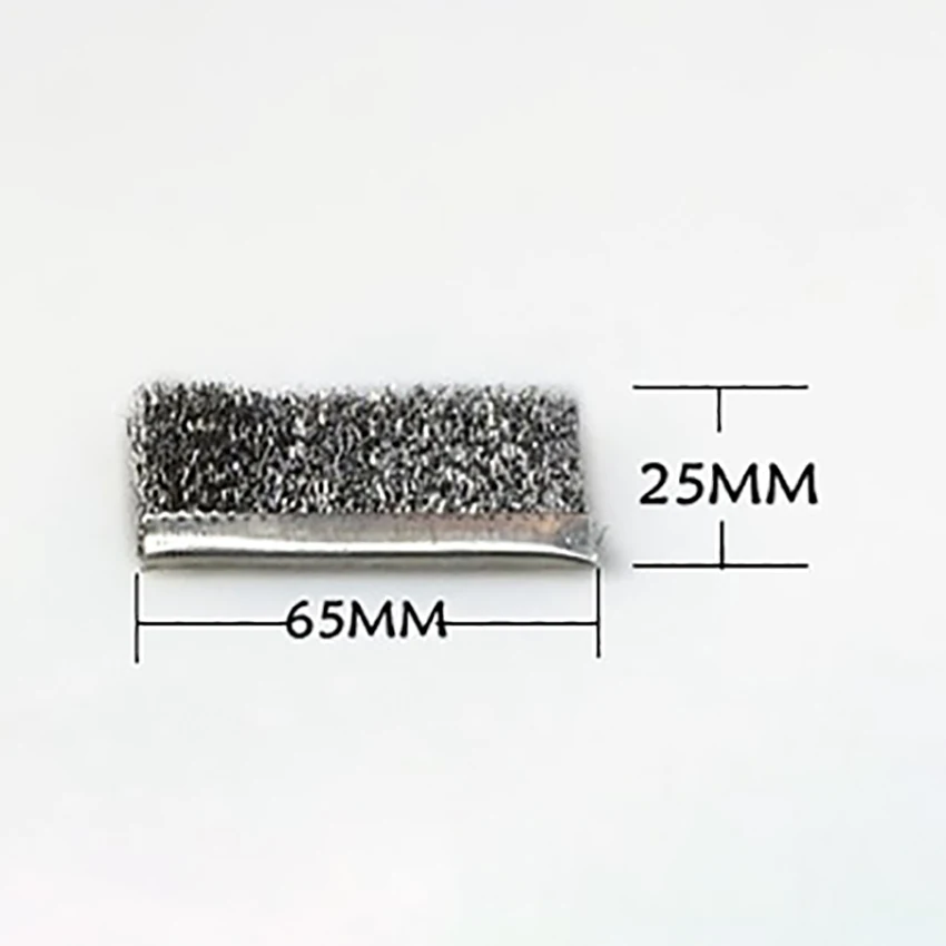 1PC Stainless Steel Wire Brush Gap Groove Cleaning Tools Multi-function Straight Head Mini Scrubbing Rust Removal Brushes