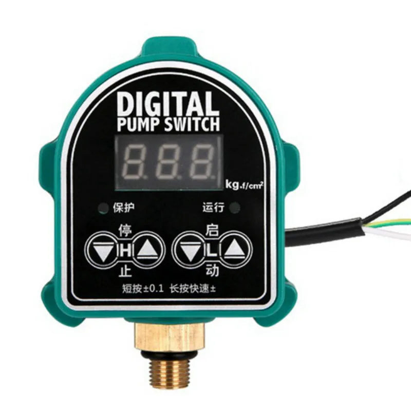 Digital Pressure Control Switch Digital Display  Eletronic Pressure Controller for Water Pump With G1/2